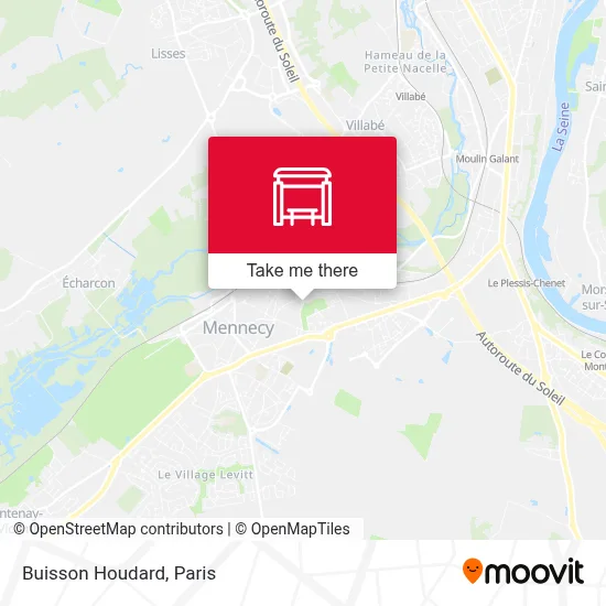 Buisson Houdard map