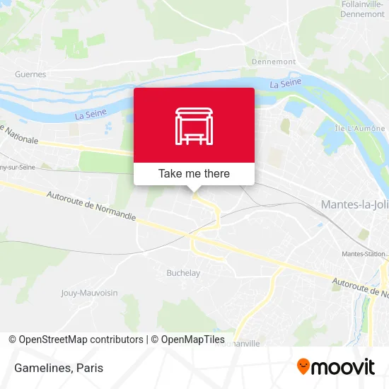 Gamelines map