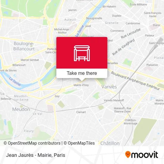 Jean Jaurès - Mairie map