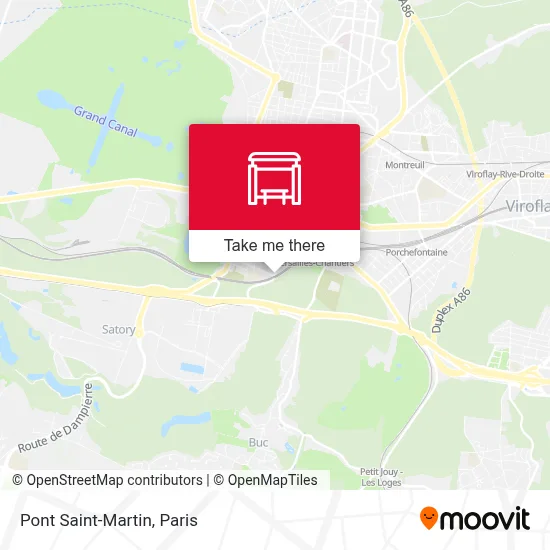 Pont Saint-Martin map
