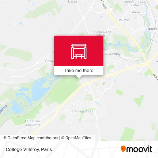 Collège Villeroy map