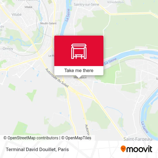 Terminal David Douillet map