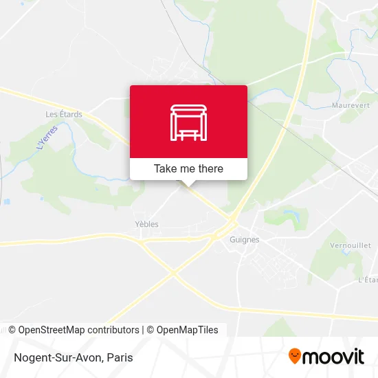 Nogent-Sur-Avon map
