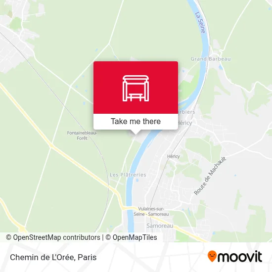 Chemin de L'Orée map