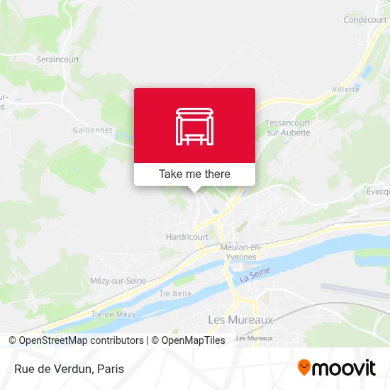 Rue de Verdun map