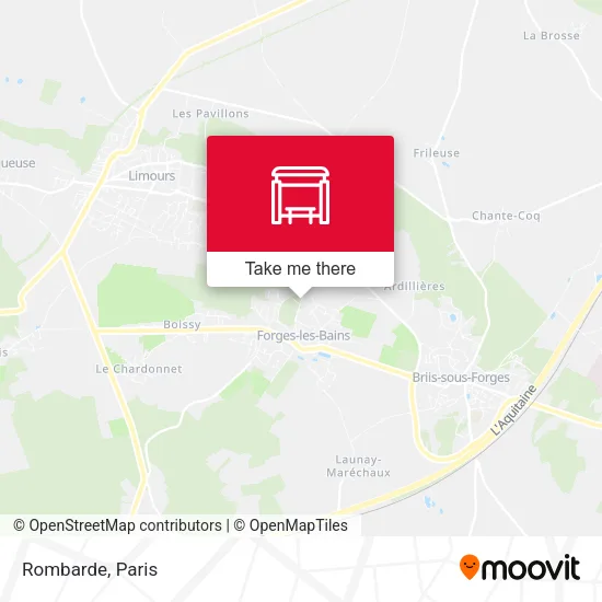 Rombarde map