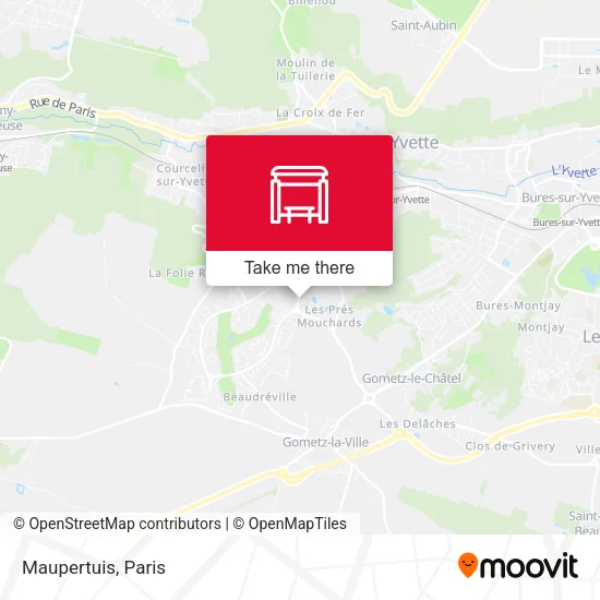 Maupertuis map