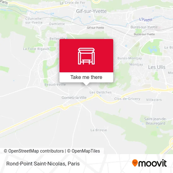 Rond-Point Saint-Nicolas map