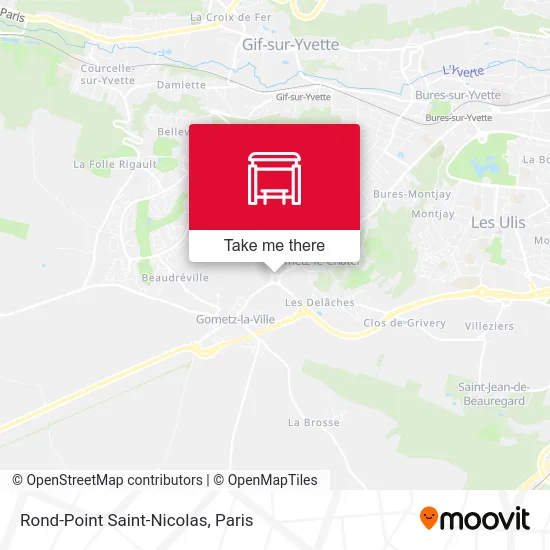 Rond-Point Saint-Nicolas map