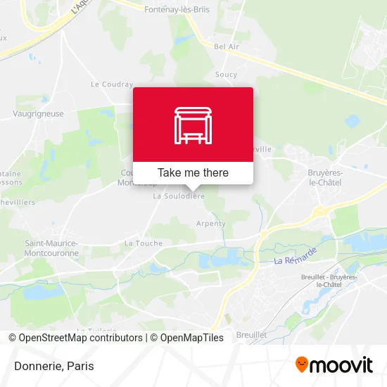 Donnerie map