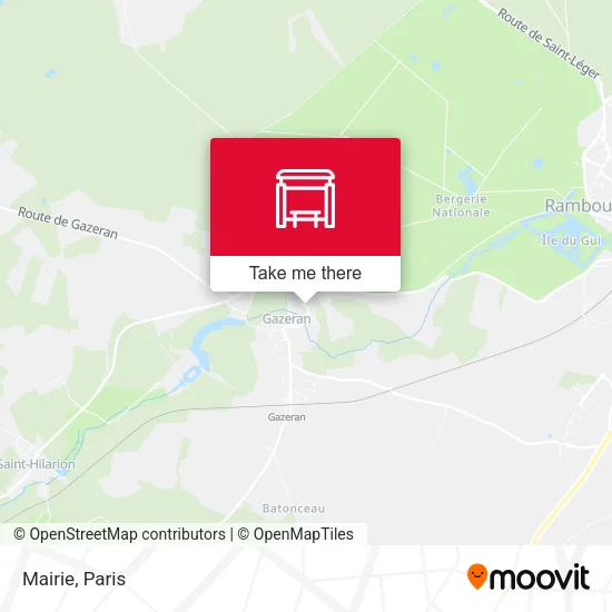 Mairie map