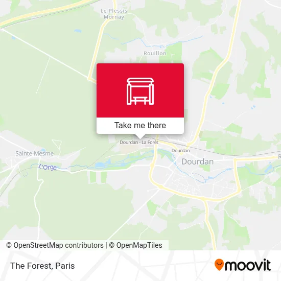 La Forêt map
