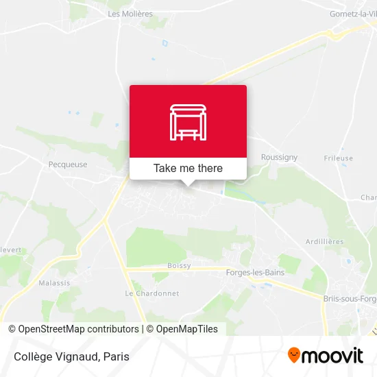 Collège Vignaud map