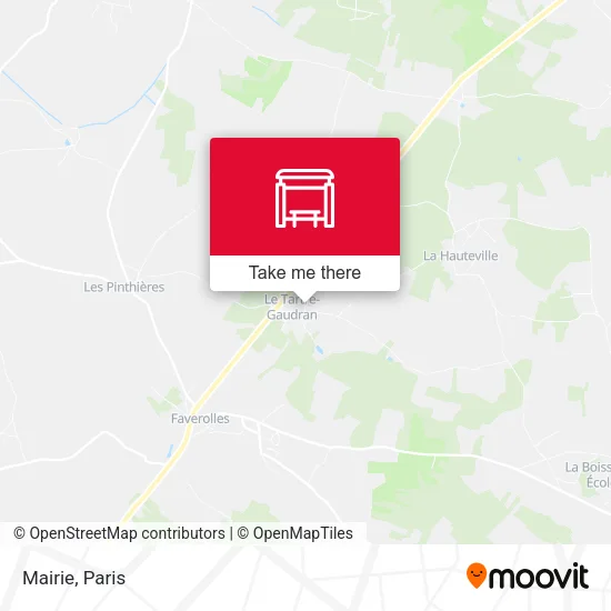 Mairie map