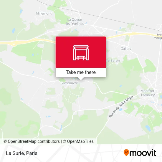 La Surie map