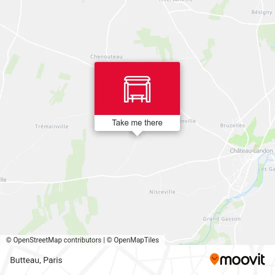 Butteau map