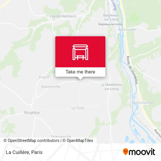 Mapa La Cuillère