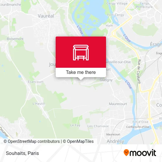 Souhaits map