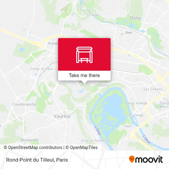 Rond-Point du Tilleul map