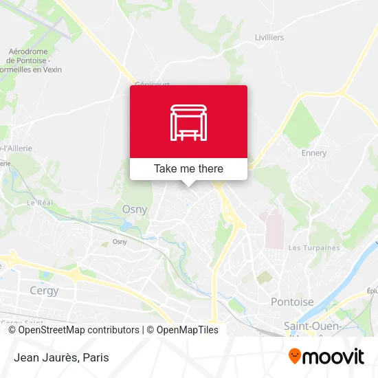 Jean Jaurès map
