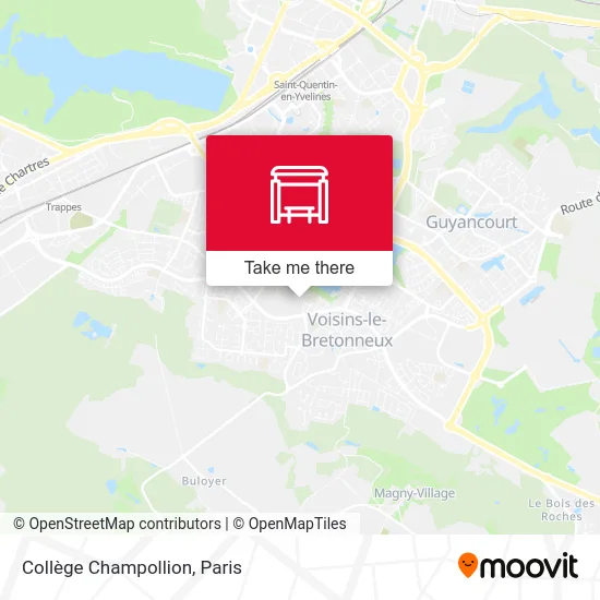 Collège Champollion map