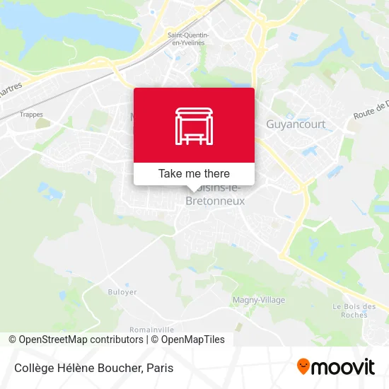 Collège Hélène Boucher map