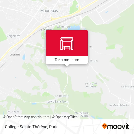 Collège Sainte-Thérèse map