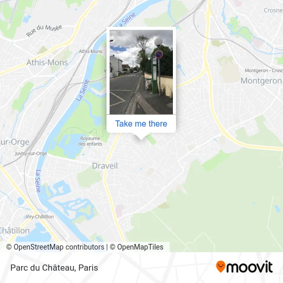 Parc du Château map