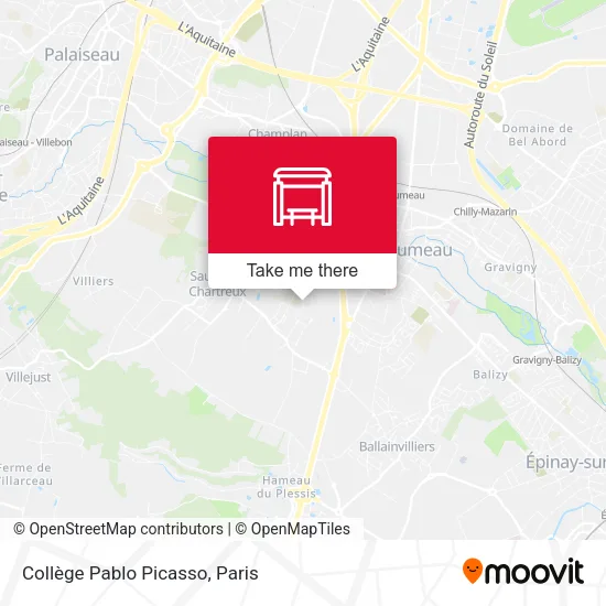 Collège Pablo Picasso map