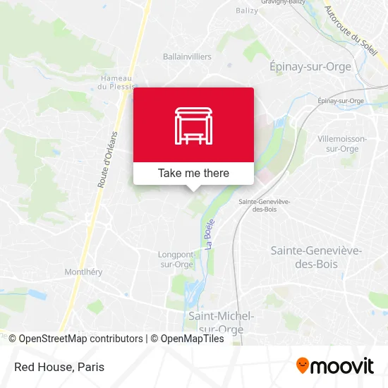 Maison Rouge map