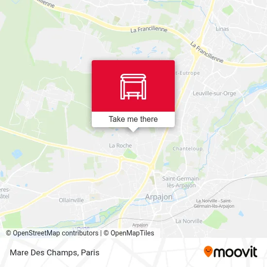 Mare Des Champs map
