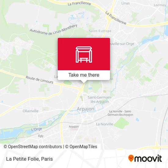 La Petite Folie map