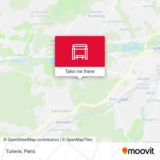 Tuilerie map