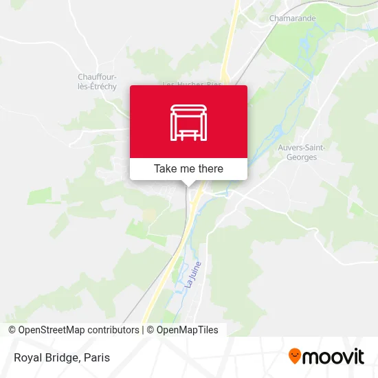 Pont Royal map