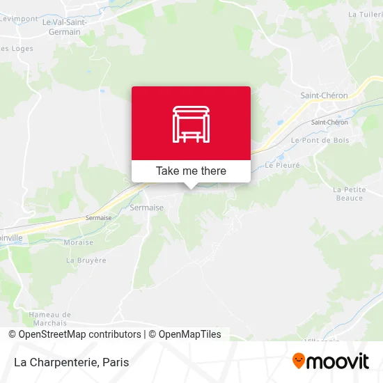 La Charpenterie map