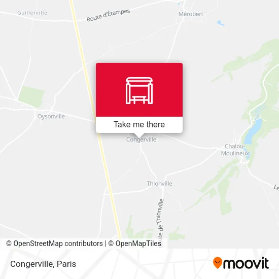 Congerville map