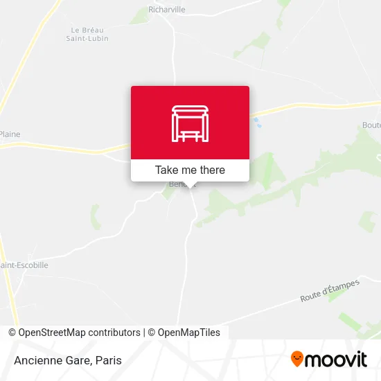 Ancienne Gare map