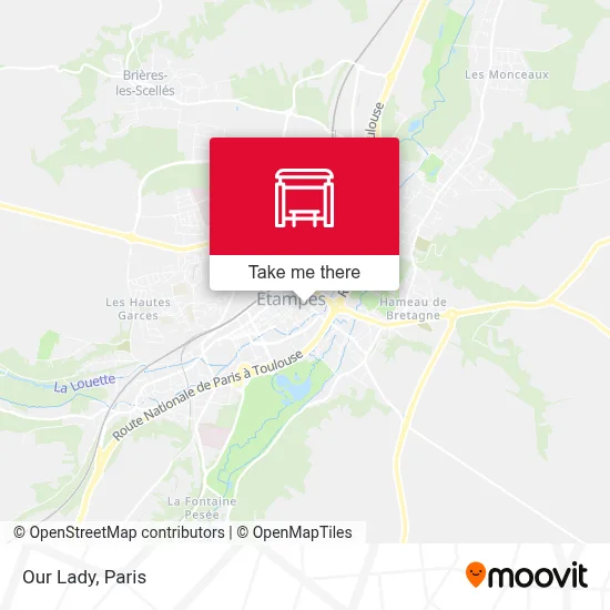 Notre-Dame map