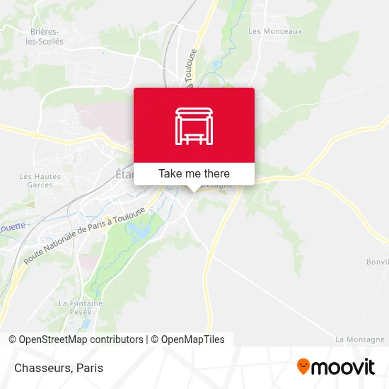 Chasseurs map