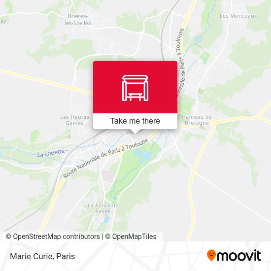 Marie Curie map