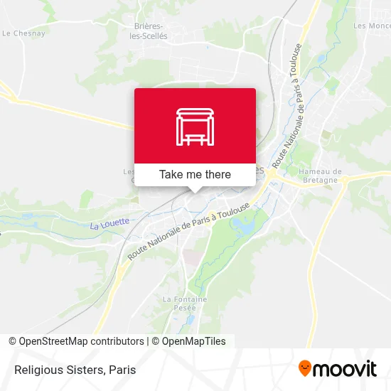 Religieuses map