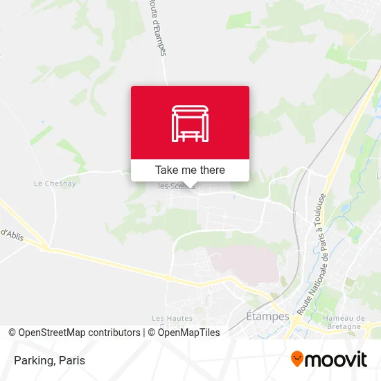 Parking map