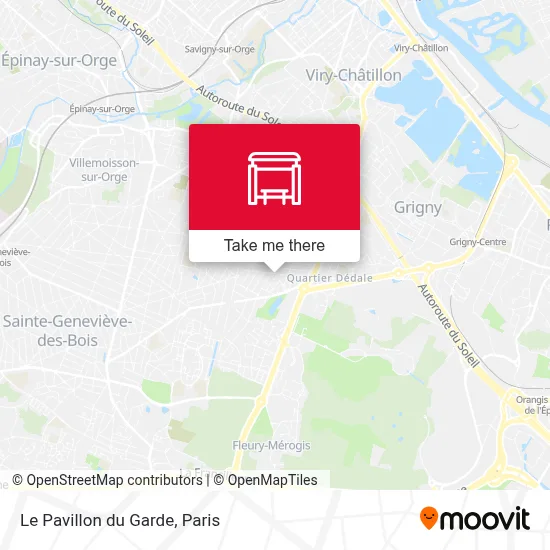 Le Pavillon du Garde map