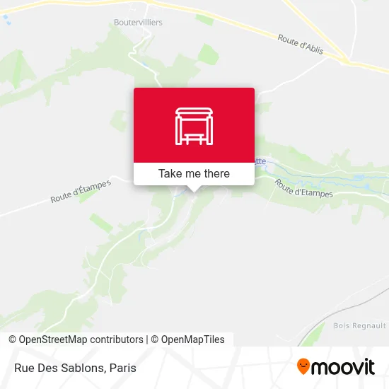 Rue Des Sablons map