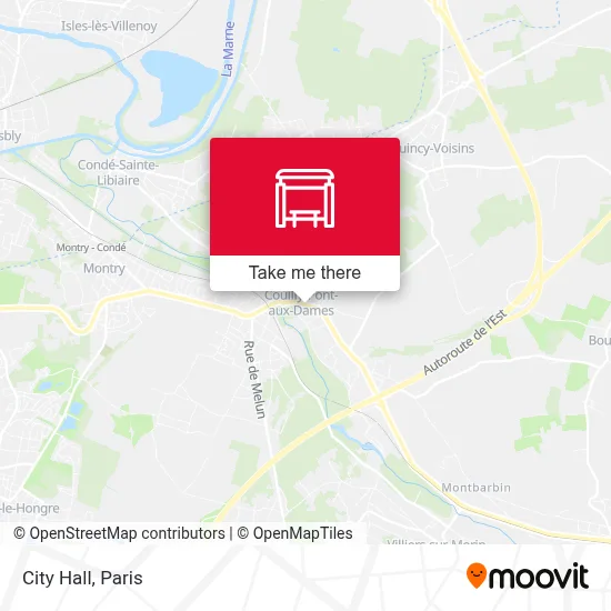 Mairie map