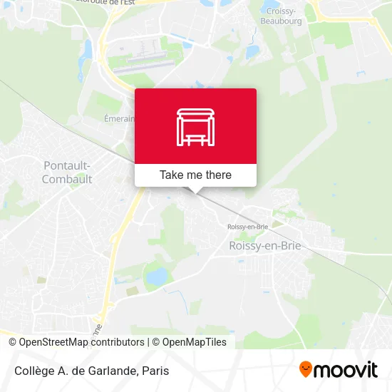 Collège A. de Garlande map