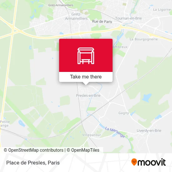 Place de Presles map