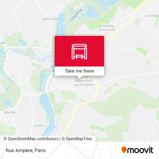 Rue Ampère map