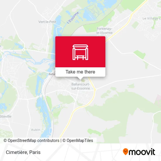Cimetière map
