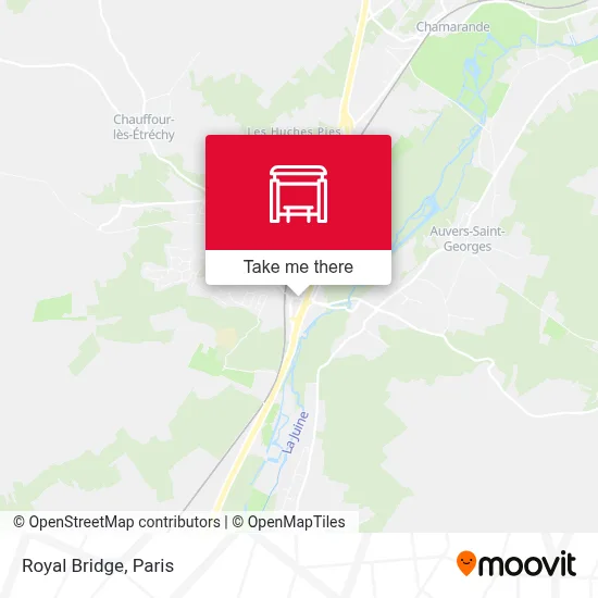 Pont Royal map